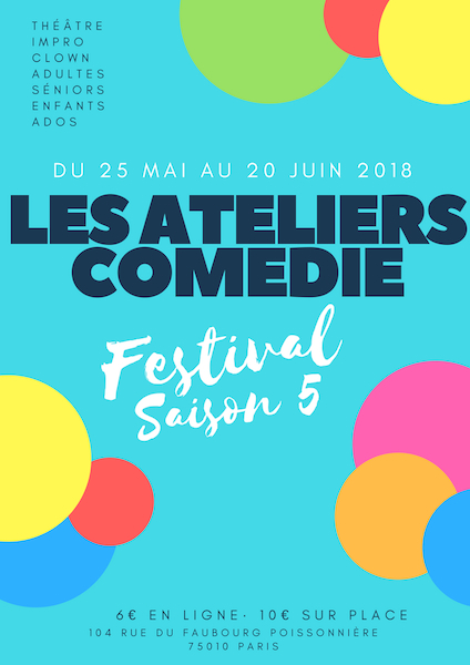 Festival Ateliers Comédie
