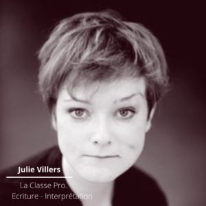 Julie Villers Prof aux Ateliers Comédie